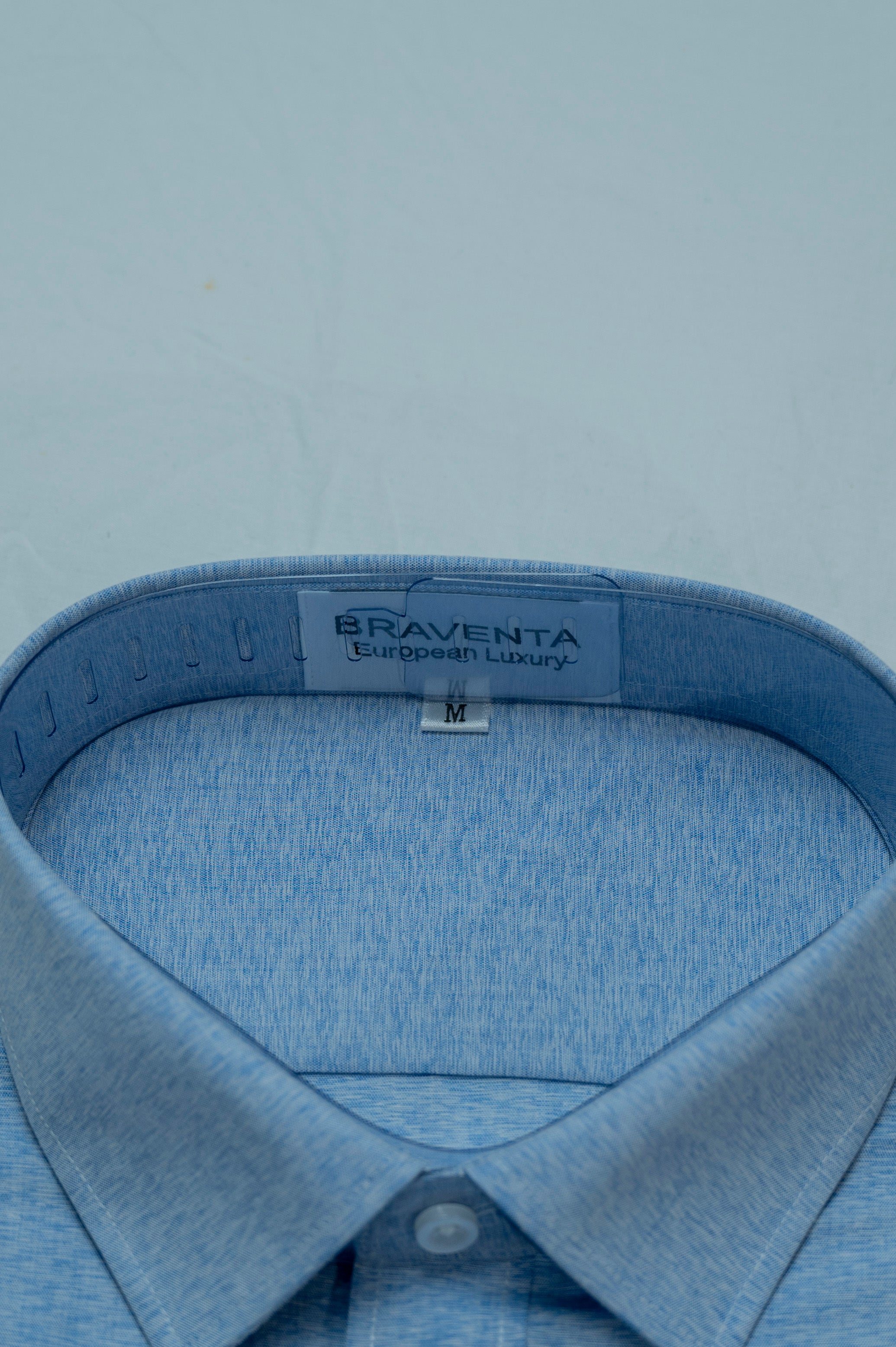 BRAVENTA Indigo Heritage Smart-Casual Shirt